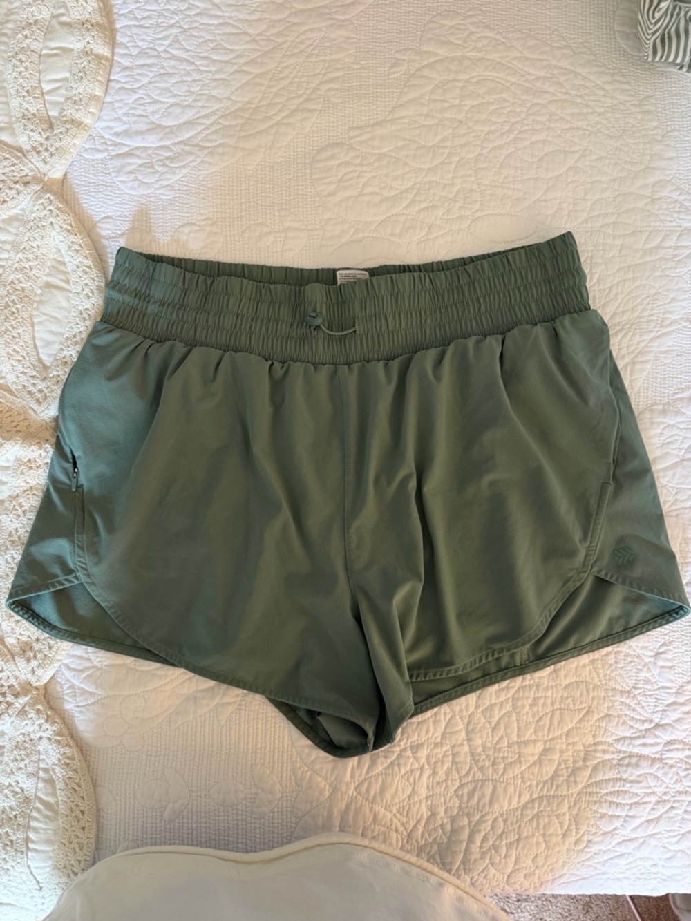 all in motion Olive Green Women's Athletic Shorts